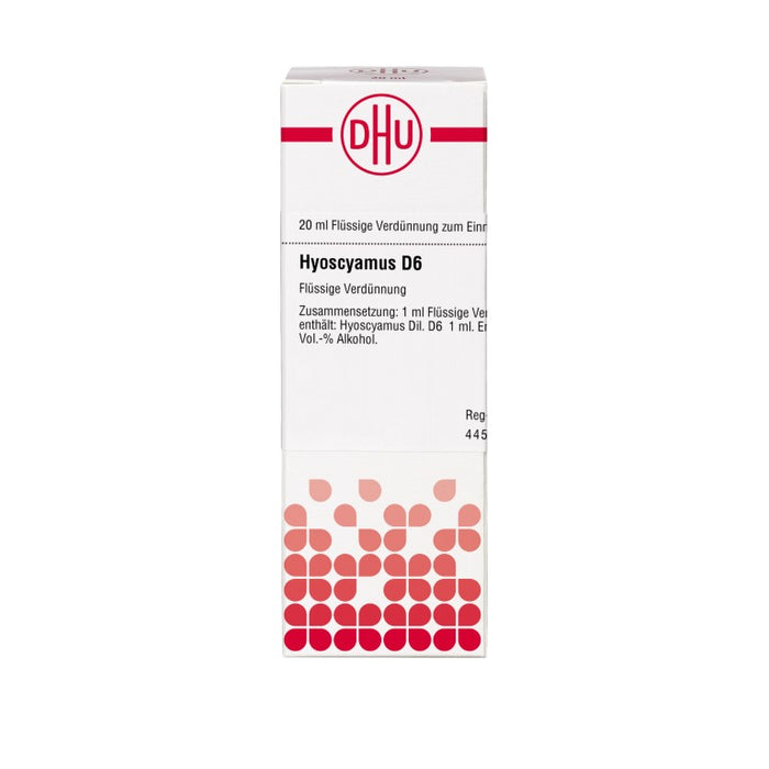 DHU Hyoscyamus D6 Dilution, 20 ml Lösung