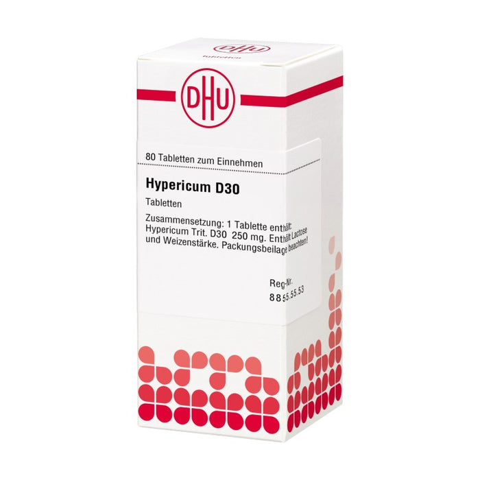 DHU Hypericum D30 Tabletten, 80 St. Tabletten