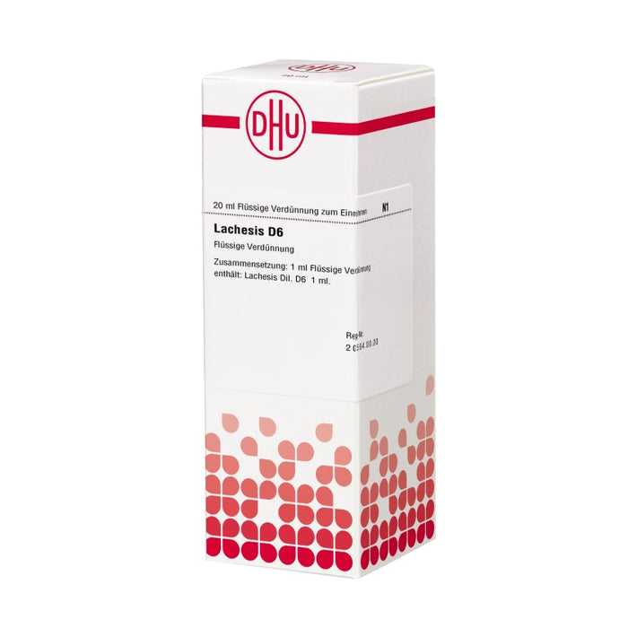 DHU Lachesis D6 Dilution, 20 ml Lösung