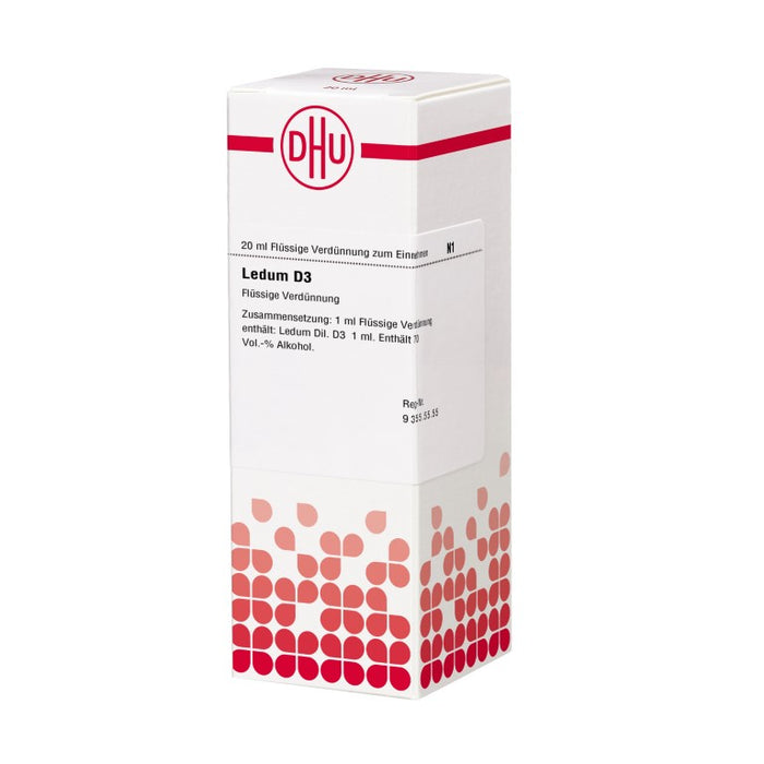 DHU Ledum D3 Dilution, 20 ml Lösung