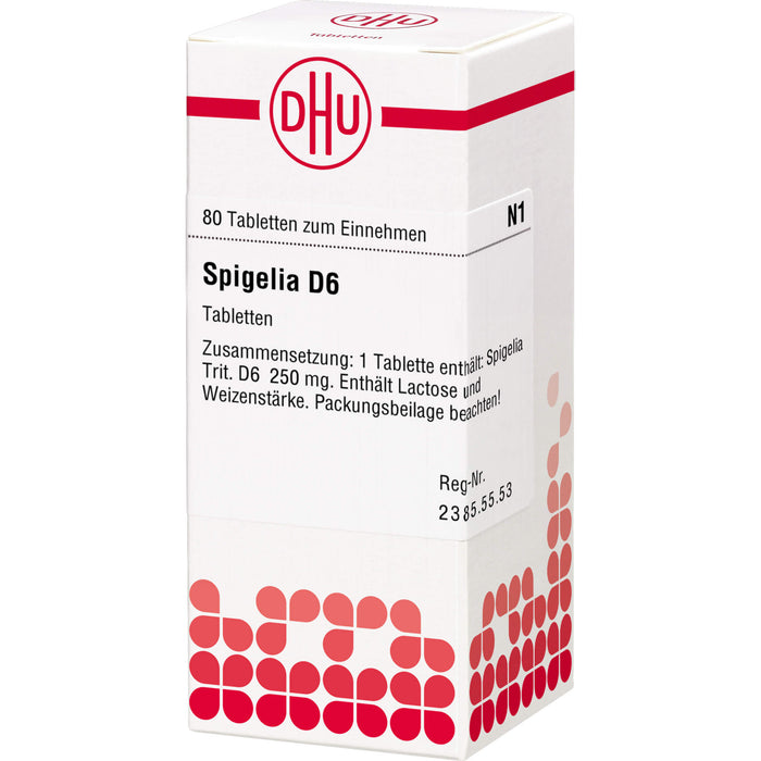 Spigelia D6 DHU Tabletten, 80 St. Tabletten