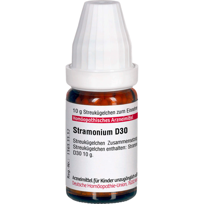 DHU Stramonium D30 Streukügelchen, 10 g Globuli