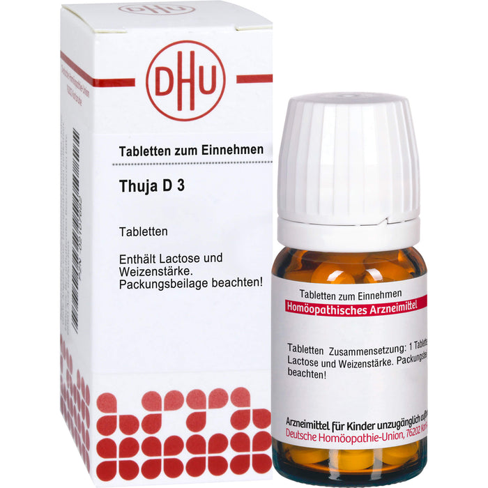 DHU Thuja D3 Tabletten, 80 St. Tabletten