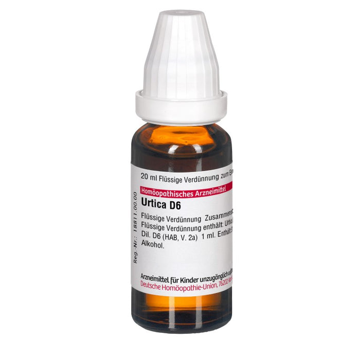 Urtica D6 DHU Dilution, 20 ml Lösung