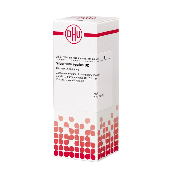 Viburnum opulus D2 DHU Dilution, 20 ml Lösung