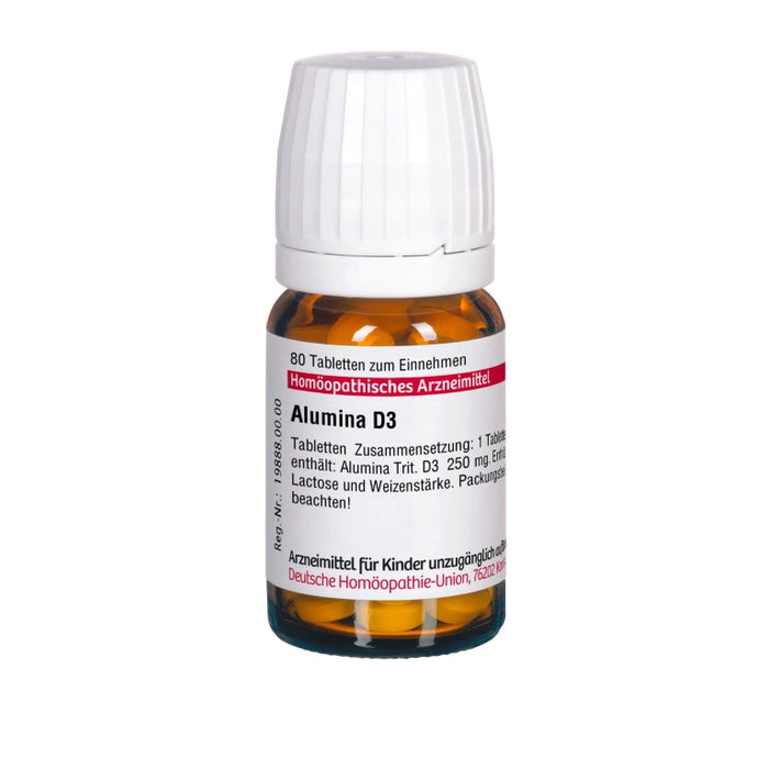 DHU Alumina D3 Tabletten, 80 St. Tabletten