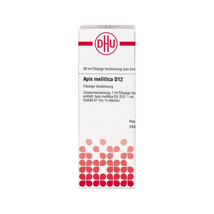 DHU Apis mellifica D12 Dilution, 20 ml Lösung