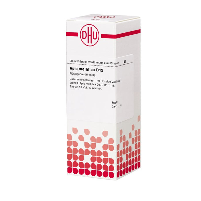 DHU Apis mellifica D12 Dilution, 20 ml Lösung