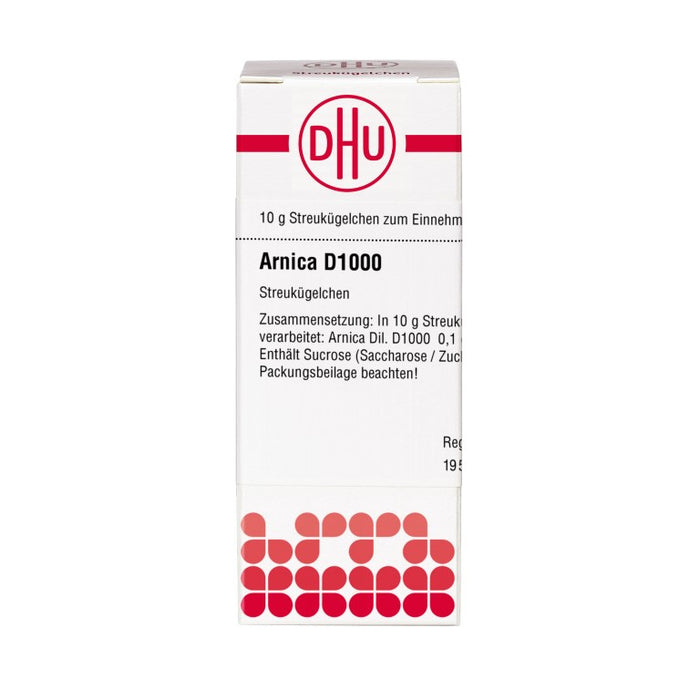 DHU Arnica D1000 Streukügelchen, 10 g Globuli