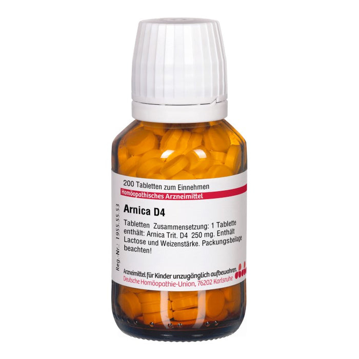 DHU Arnica D4 Tabletten, 200 St. Tabletten