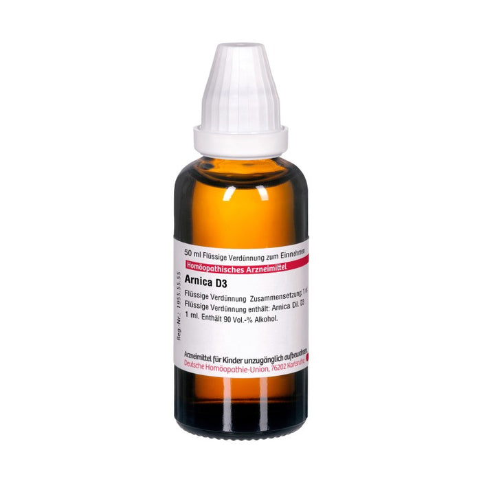 DHU Arnica D3 Dilution, 50 ml Lösung