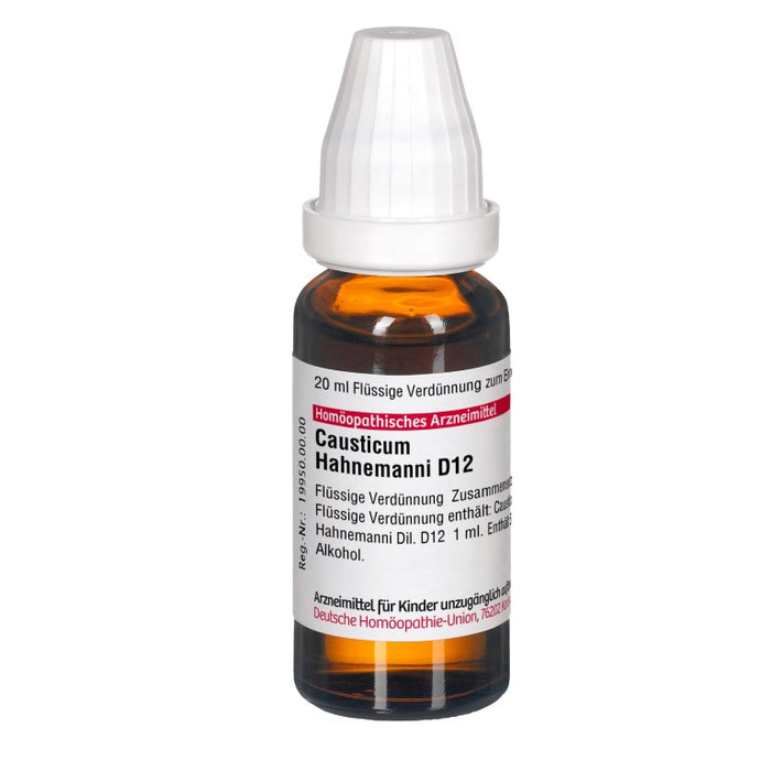 DHU Causticum Hahnemanni D12 Dilution, 20 ml Lösung