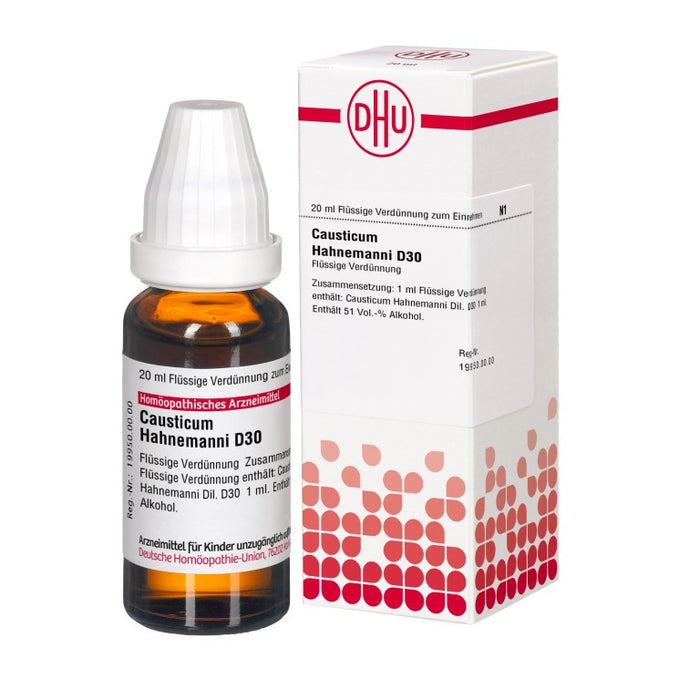 DHU Causticum Hahnemanni D30 Dilution, 20 ml Lösung