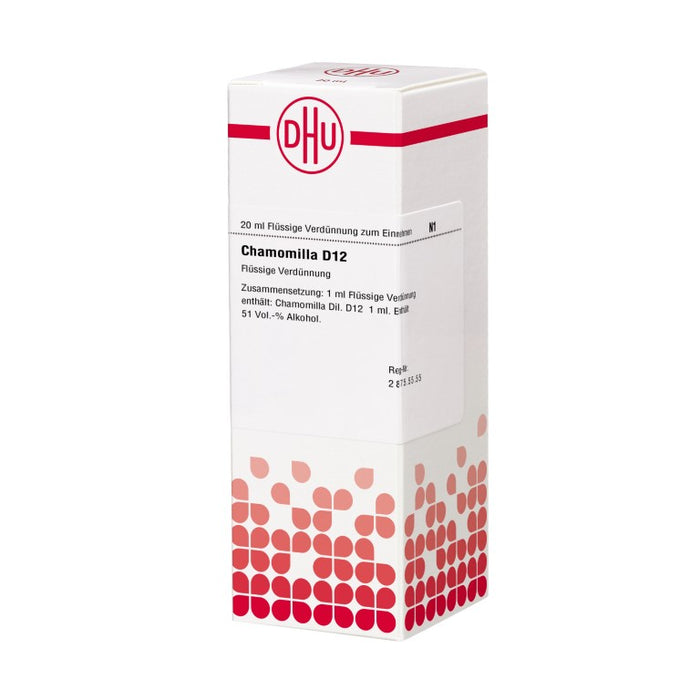 DHU Chamomilla D12 Dilution, 20 ml Lösung