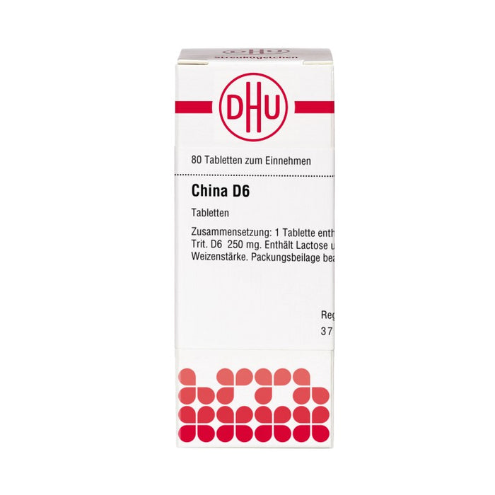 DHU China D6 Tabletten, 80 St. Tabletten