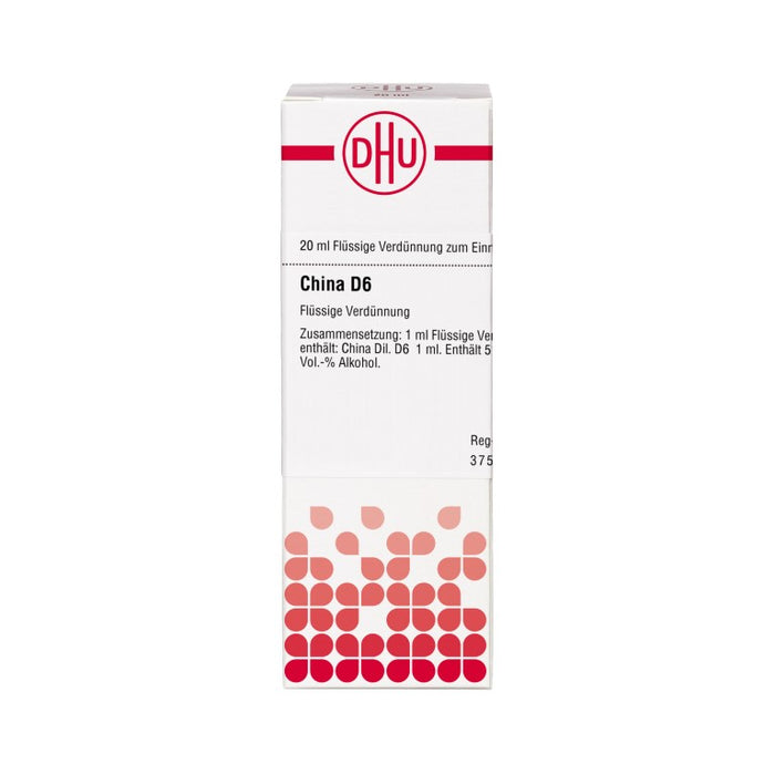 DHU China D6 Dilution, 20 ml Lösung