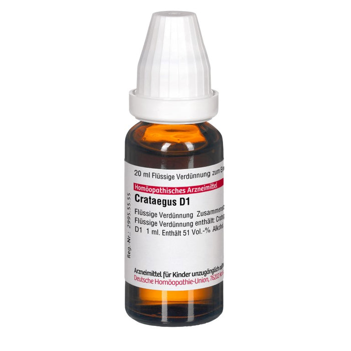 DHU Crataegus D1 Dilution, 20 ml Lösung