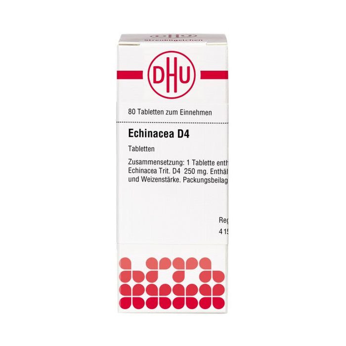 DHU Echinacea D4 Tabletten, 80 St. Tabletten