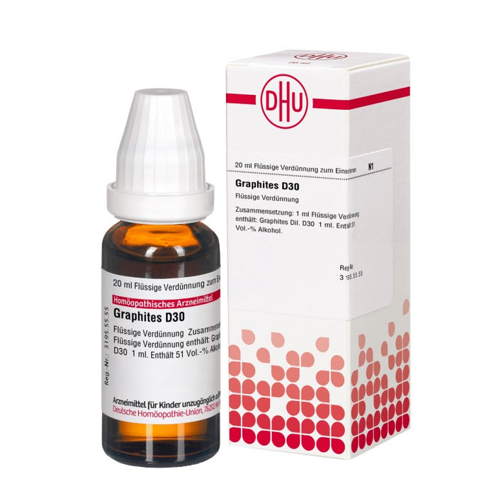 DHU Graphites D30 Dilution, 20 ml Lösung