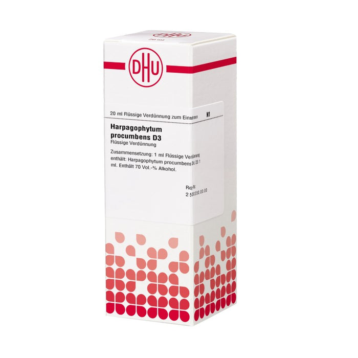 Harpagophytum procumbens D3 DHU Dilution, 20 ml Lösung