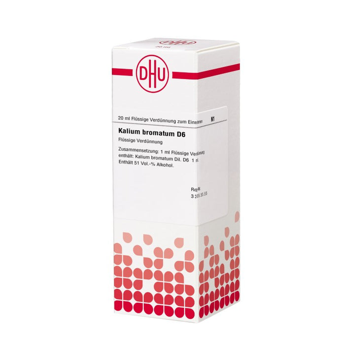 DHU Kalium bromatum D6 Dilution, 20 ml Lösung