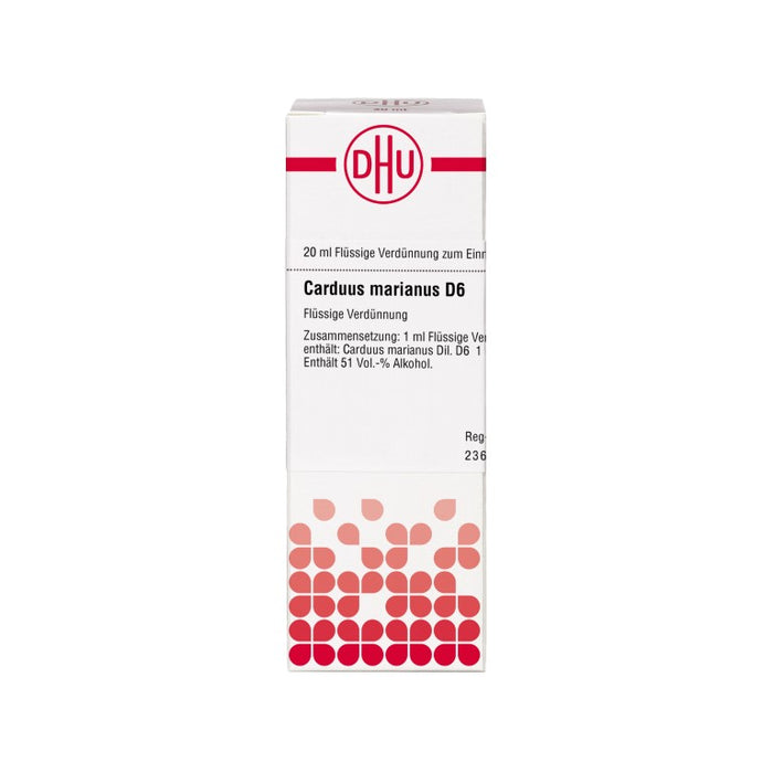 DHU Carduus marianus D6 Dilution, 20 ml Lösung