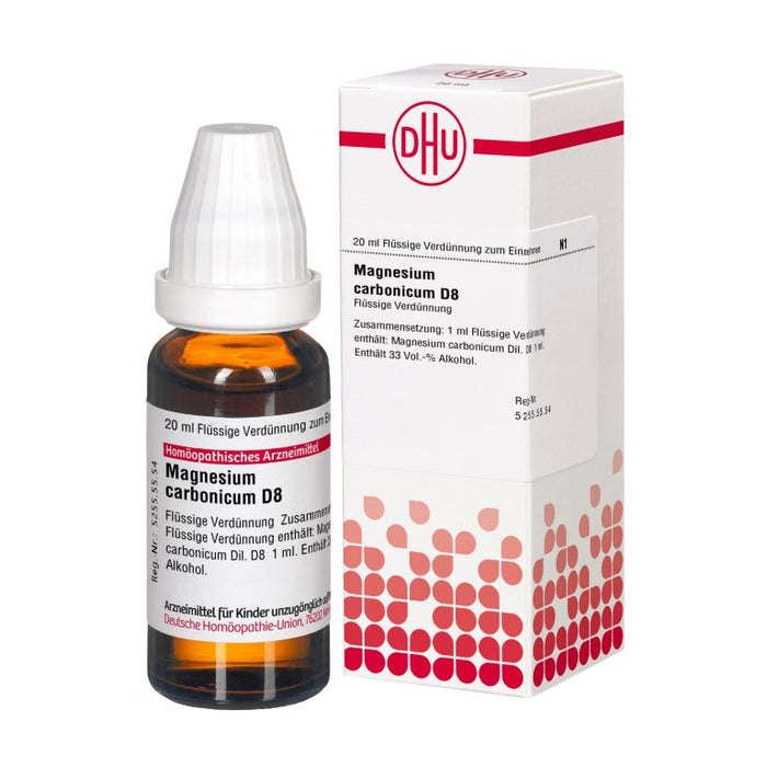 DHU Magnesium carbonicum D8 Dilution, 20 ml Lösung