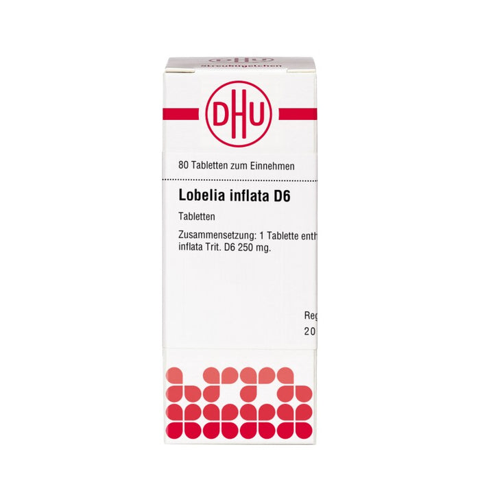 DHU Lobelia inflata D6 Tabletten, 80 St. Tabletten