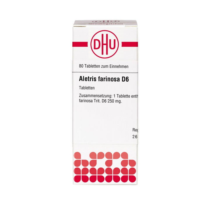 DHU Aletris farinosa D6 Tabletten, 80 St. Tabletten