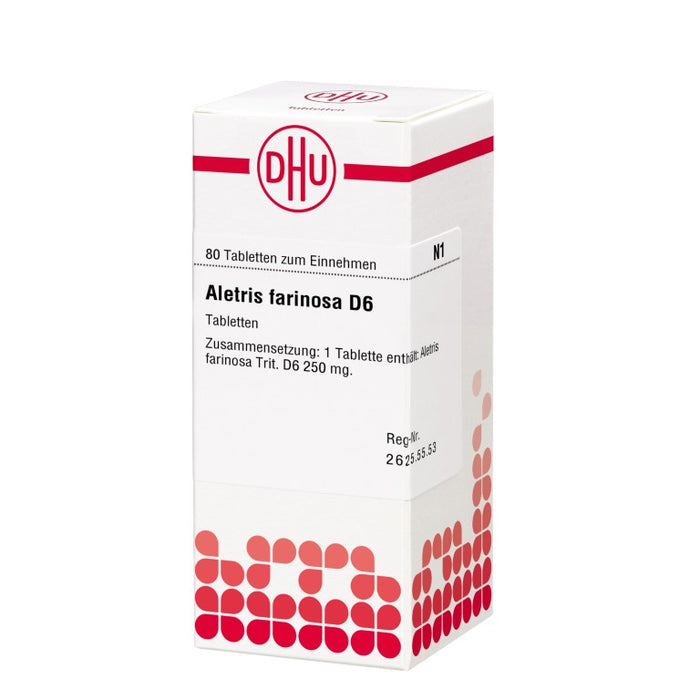 DHU Aletris farinosa D6 Tabletten, 80 St. Tabletten