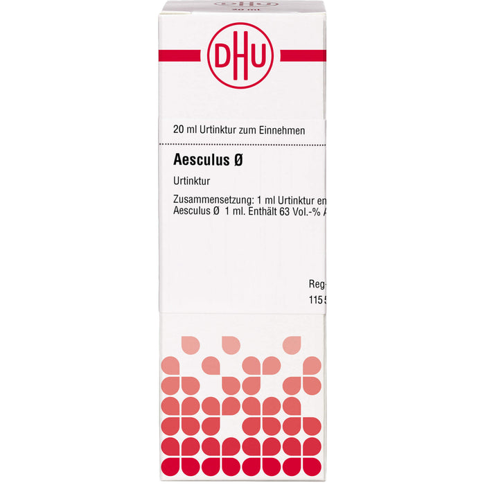 DHU Aesculus Ø Urtinktur, 20 ml Lösung