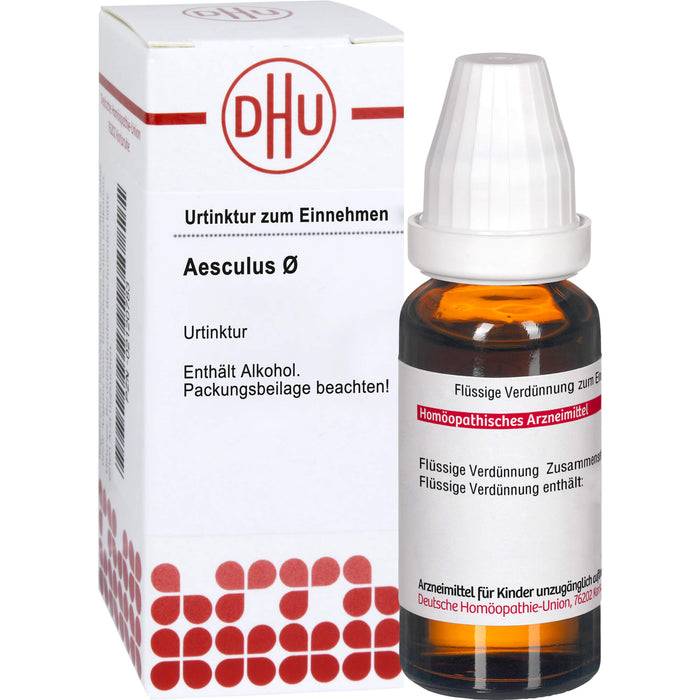 DHU Aesculus Ø Urtinktur, 20 ml Lösung