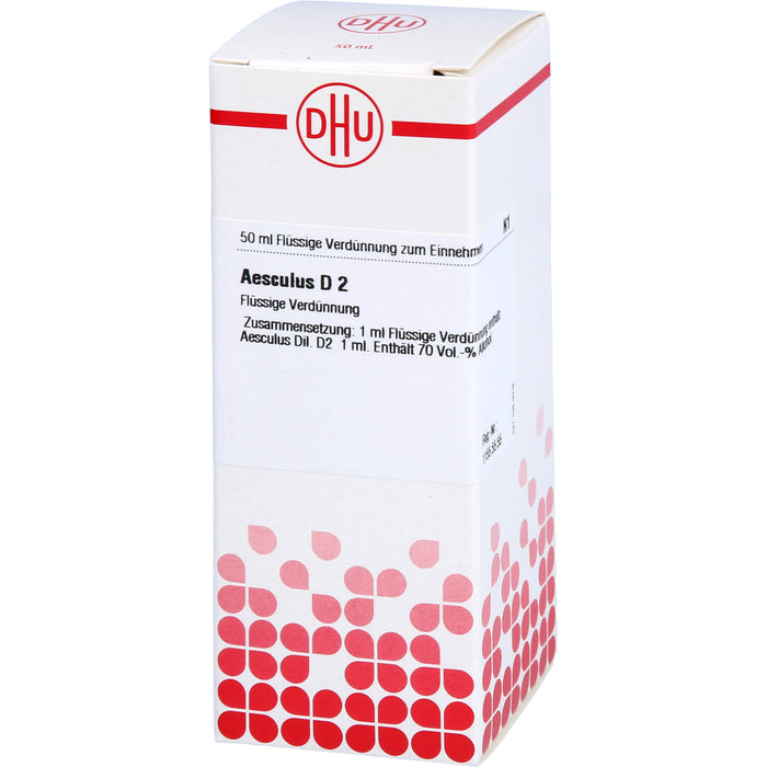 DHU Aesculus D2 Dilution, 50 ml Lösung