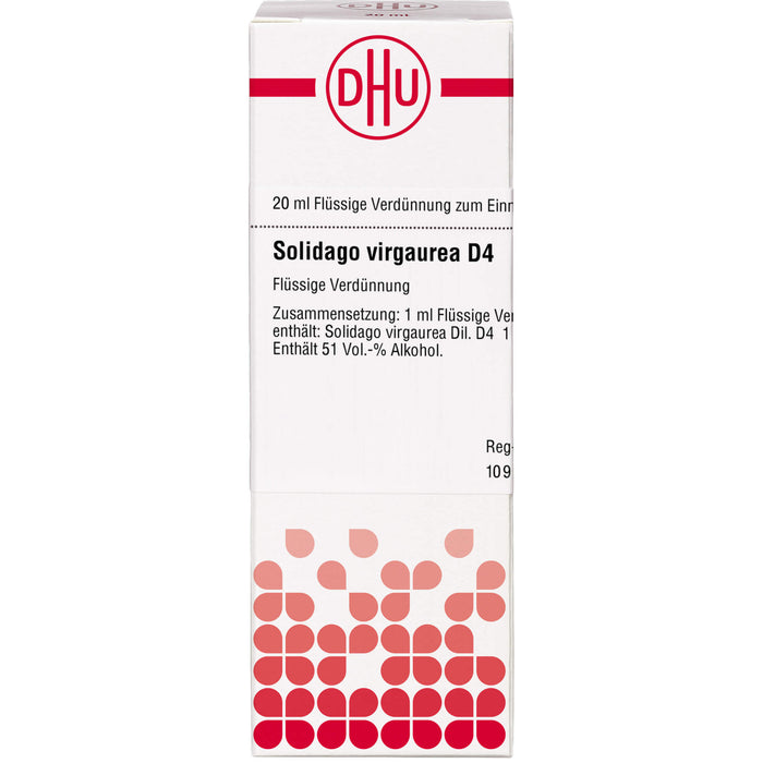 DHU Solidago virgaurea D4 Dilution, 20 ml Lösung