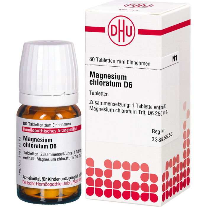 DHU Magnesium chloratum D6 Tabletten, 80 St. Tabletten