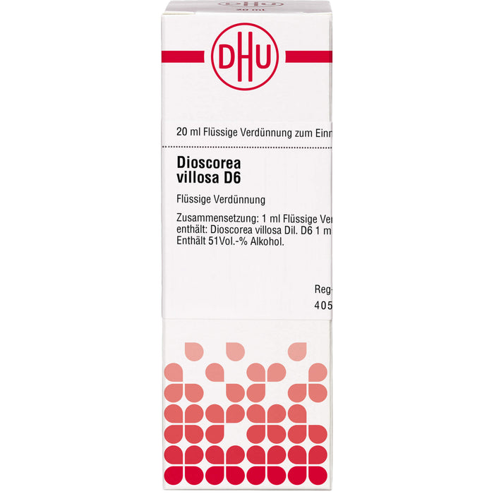 Dioscorea villosa D6 DHU Dilution, 20 ml Lösung