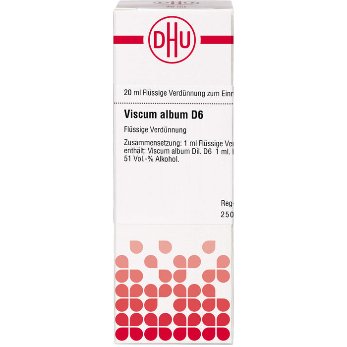 DHU Viscum album D6 Dilution, 20 ml Lösung