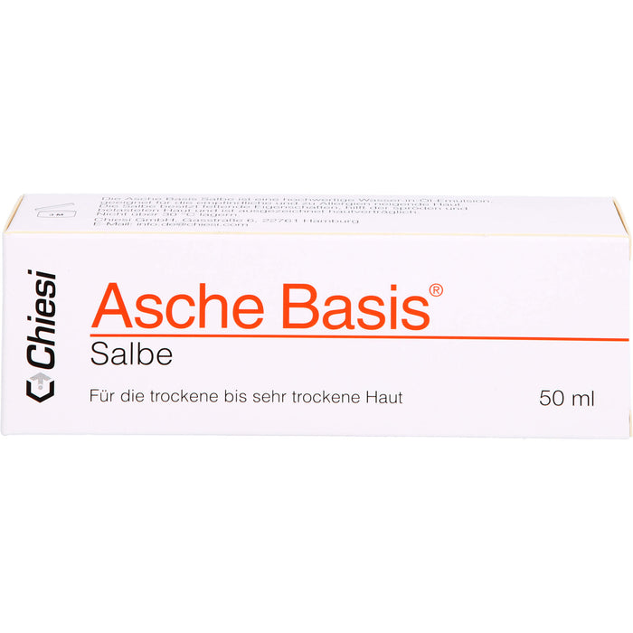 Asche Basis Salbe für die trockene bis sehr trockene Haut, 50 ml Salbe