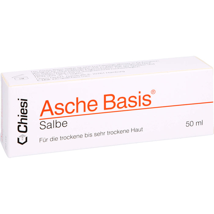 Asche Basis Salbe für die trockene bis sehr trockene Haut, 50 ml Salbe