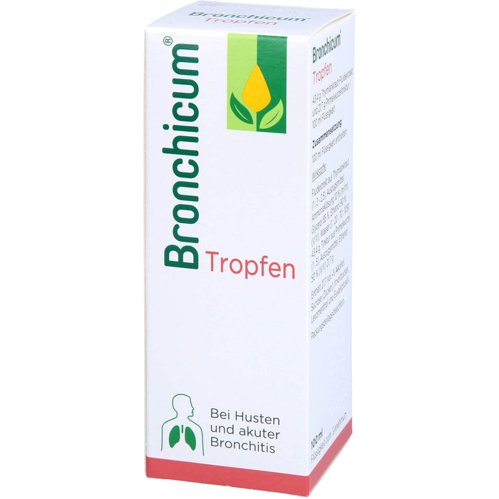 Bronchicum Tropfen bei Husten und akuter Bronchitis, 100 ml Solution