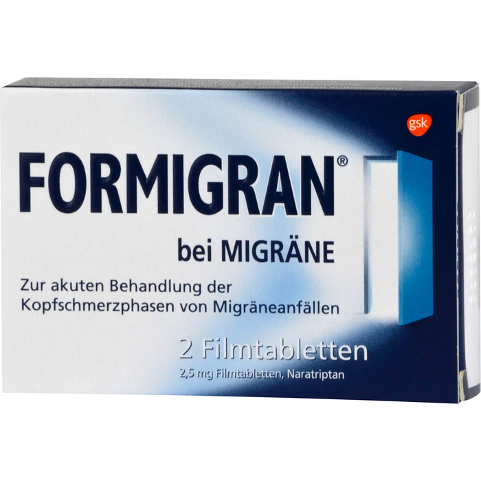 Formigran bei Migräne Filmtabletten, 2 St. Tabletten