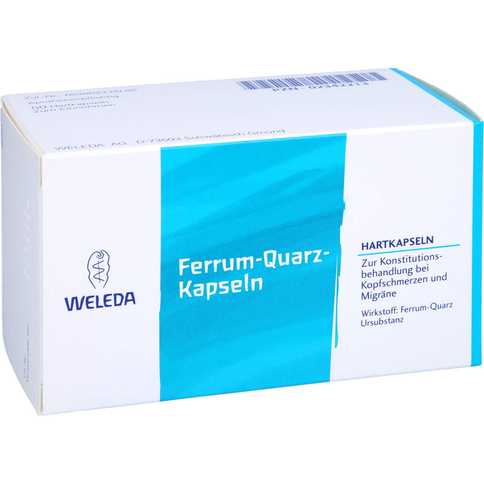 Ferrum-Quarz-Kapseln, 50 St. Kapseln