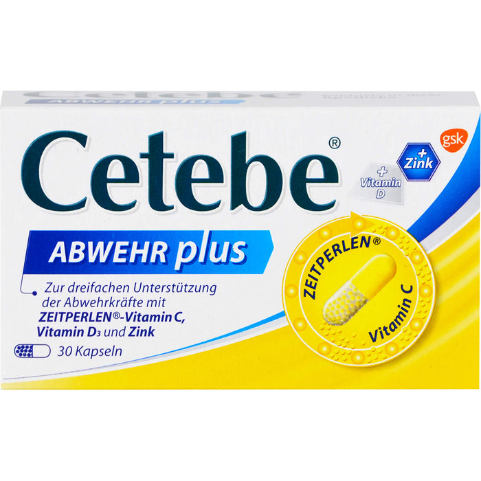 Cetebe Abwehr plus Kapseln, 30 St. Kapseln