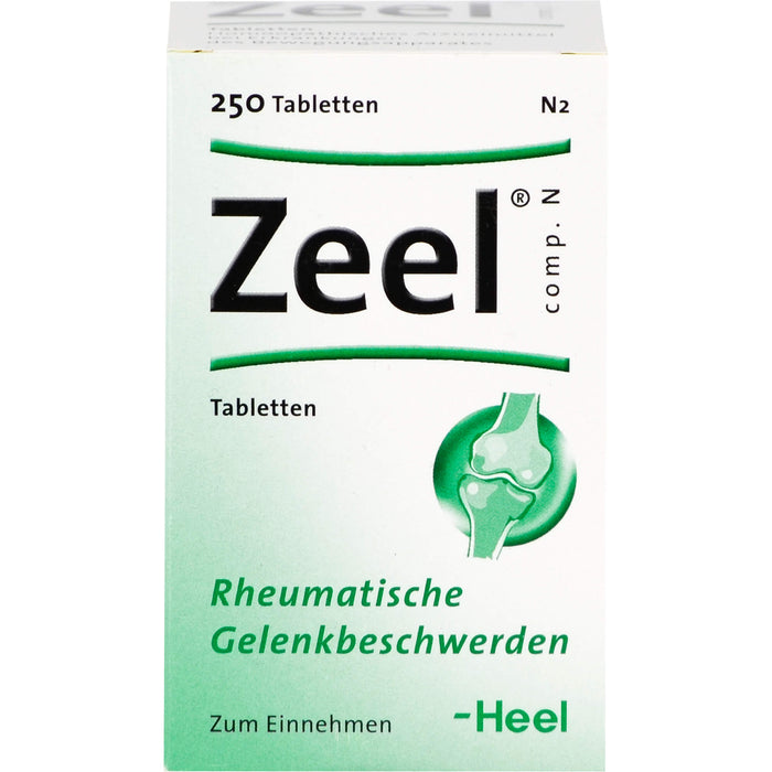 Zeel comp. N Tabletten bei rheumatischen Gelenkbeschwerden, 250 St. Tabletten