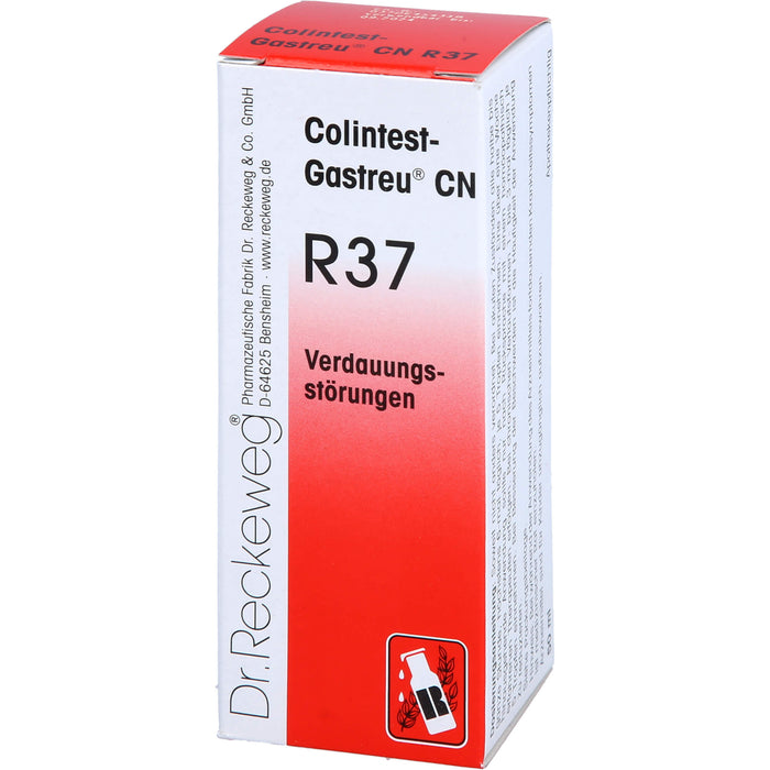 Dr. Reckeweg Colintest-Gastreu CN R37 Tropfen bei Verdauungsstörungen, 50 ml Lösung