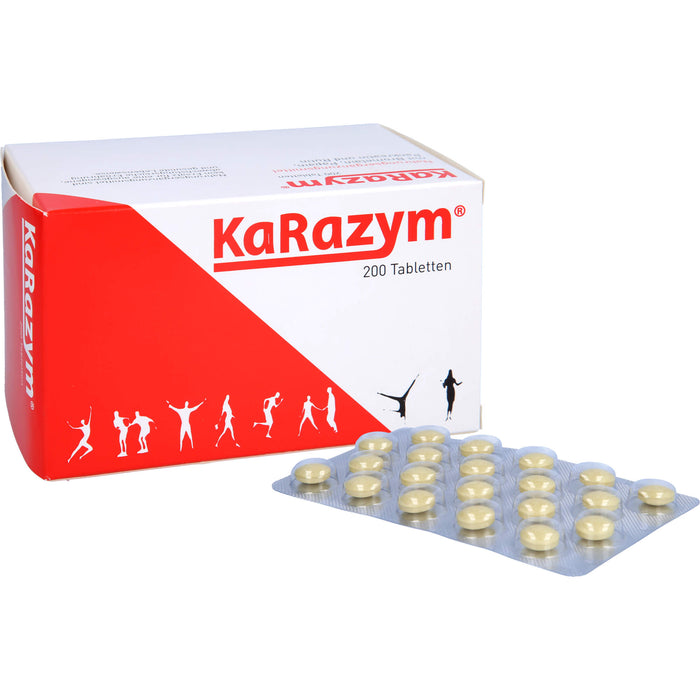 KaRazym Tabletten zur Beschleunigung der Regeneration und Unterstützung belasteter Gelenke, 200 St. Tabletten