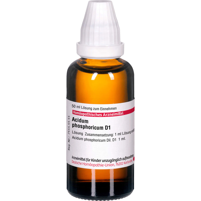 DHU Acidum phosphoricum Ø Urtinktur, 50 ml Lösung