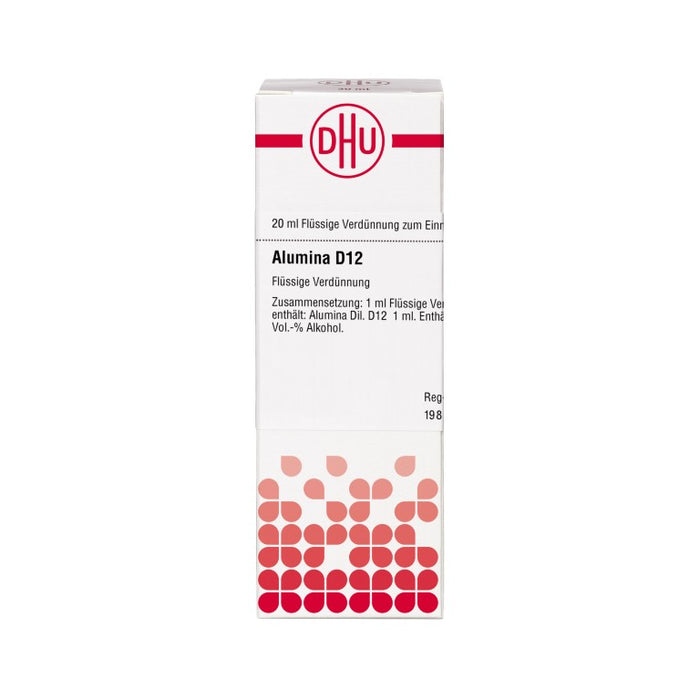 DHU Alumina D12 Dilution, 20 ml Lösung