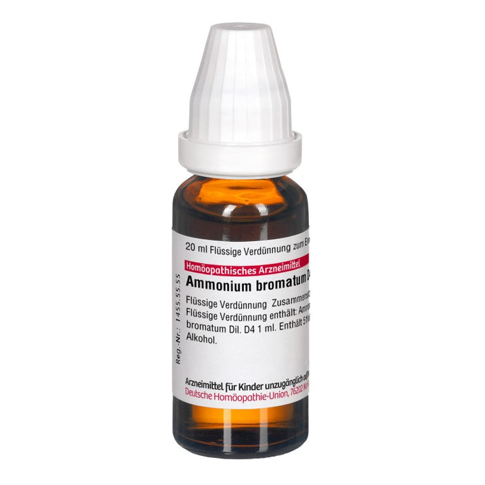 Ammonium bromatum D4 DHU Dilution, 20 ml Lösung