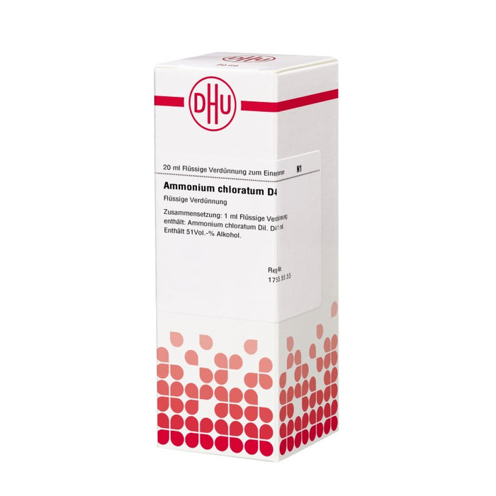 DHU Ammonium chloratum D4 Dilution, 20 ml Lösung